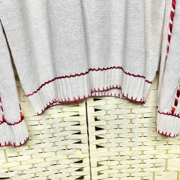 Christmas Cardigan By Work In Progress Classics Long Sleeve Size Med. - Picture 10 of 10